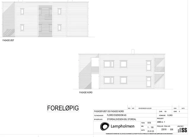 Fasader - skisser og plantegning - Side 2
